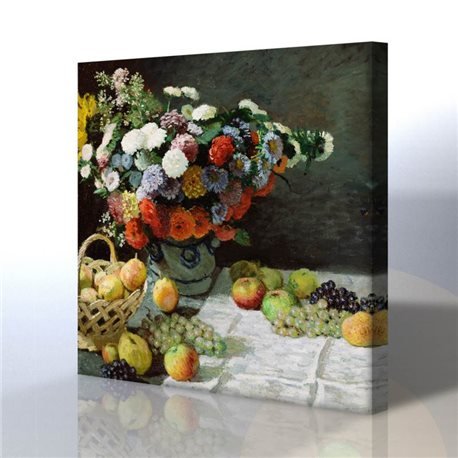 Manzara - Claude Monet Kanvas Tablo