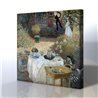 Manzara - Claude Monet Kanvas Tablo