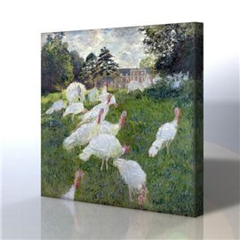 Manzara - Claude Monet Kanvas Tablo
