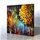 Sokak Manzarası - Leonid Afremov Kanvas Tablo