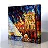 Sokak Manzarası - Leonid Afremov Kanvas Tablo