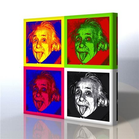 Einstein Kanvas Tablo
