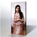 Çoban Kızı - William-Adolphe Bouguereau Kanvas Tablo