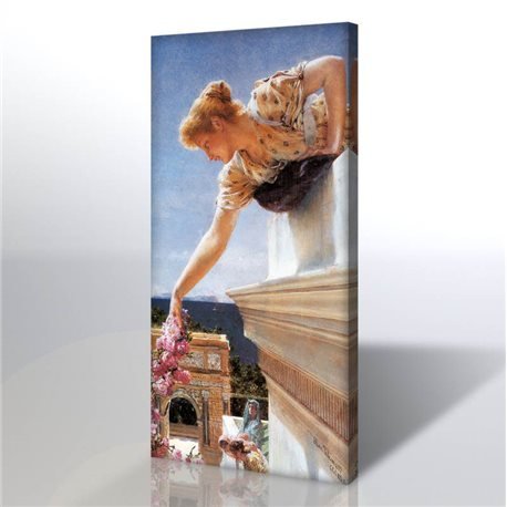 Tanrı Hızı! - Alma Tadema Kanvas Tablo