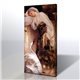 Kuğu Ve Kız - Lord Frederic Leighton Kanvas Tablo