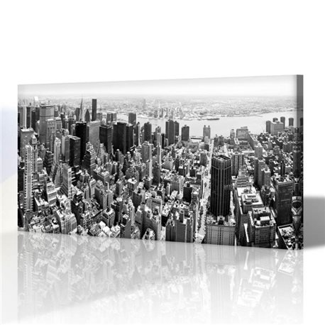 New York Gökdelenler Kanvas Tablo