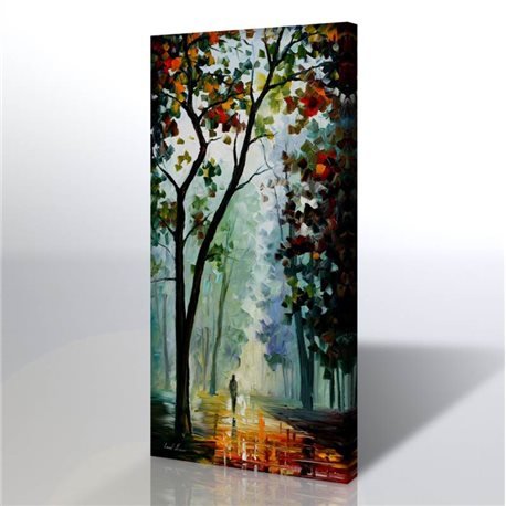 Sonbahar Manzarası - Leonid Afremov Kanvas Tablo