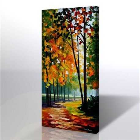 Sonbahar Manzarası - Leonid Afremov Kanvas Tablo