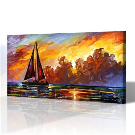 Deniz Manzarası - Leonid Afremov Kanvas Tablo