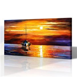 Deniz Manzarası - Leonid Afremov Kanvas Tablo