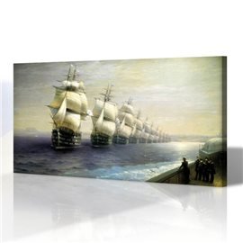 Manzara - Ivan Konstantinovich Aivazovsky Kanvas Tablo