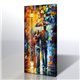 Sokak Manzarası - Leonid Afremov Kanvas Tablo
