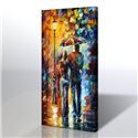 Sokak Manzarası - Leonid Afremov Kanvas Tablo