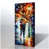 Sokak Manzarası - Leonid Afremov Kanvas Tablo