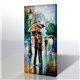 Sokak Manzarası - Leonid Afremov Kanvas Tablo