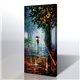 Sokak Manzarası - Leonid Afremov Kanvas Tablo