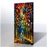 Sokak Manzarası - Leonid Afremov Kanvas Tablo