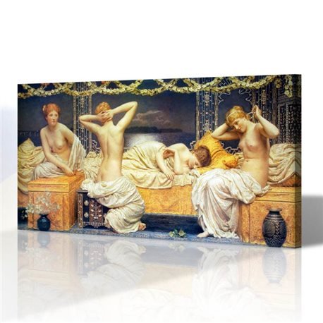 Nü Klasikler - Albert Joseph Moore Kanvas Tablo