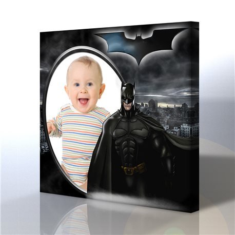 Batman çocuk odası özel tasarım kanvas tablo