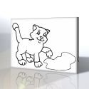Kedi Boyama Tablosu