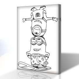 Minion Boyama Tablosu