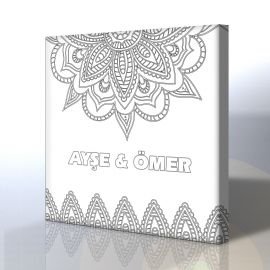 İsme Özel Boyama Tablosu