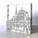 Kanvas Boyama Tablosu (Mandala Tablosu) - Sultanahmet